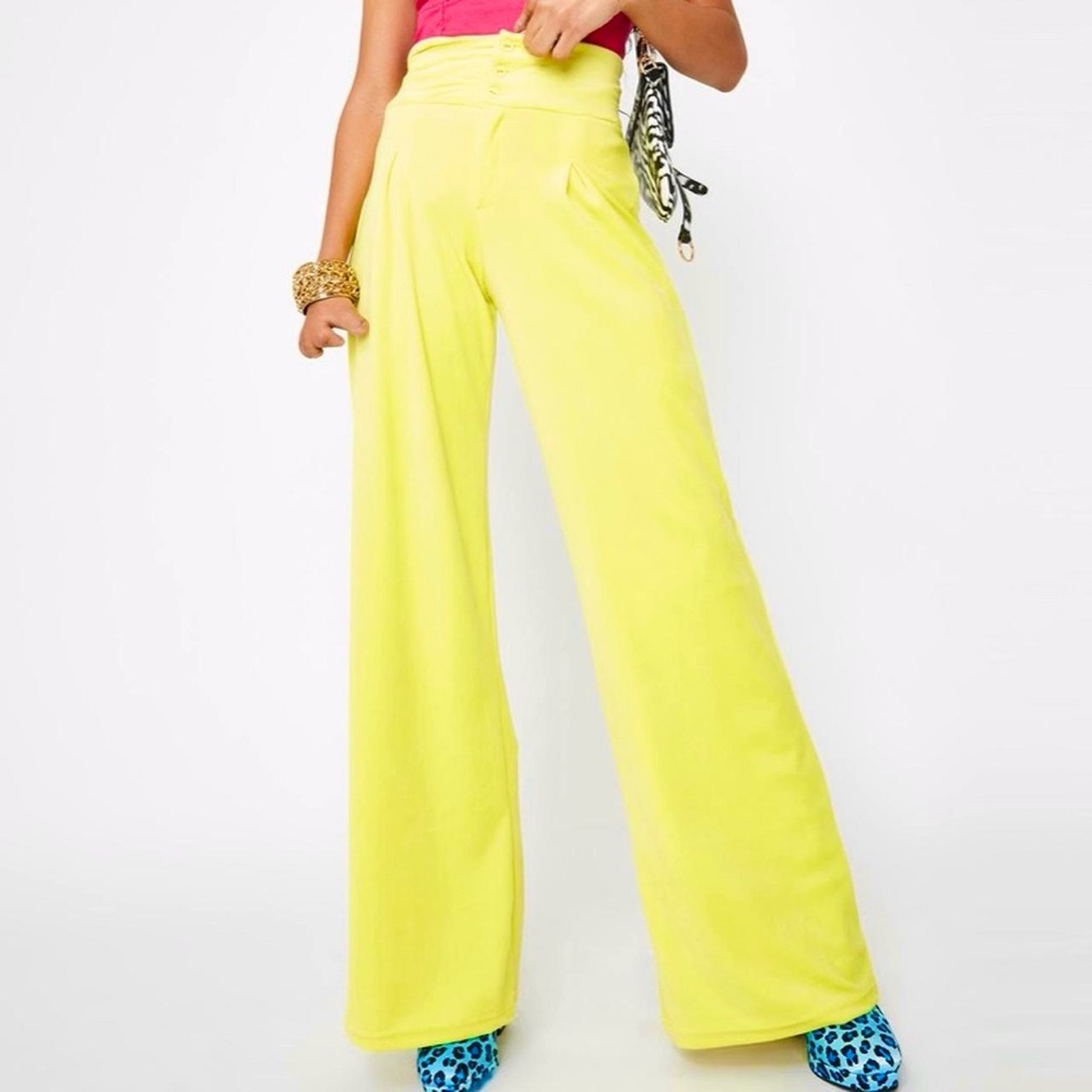 NWT! Elsie & Fred Velour Trousers